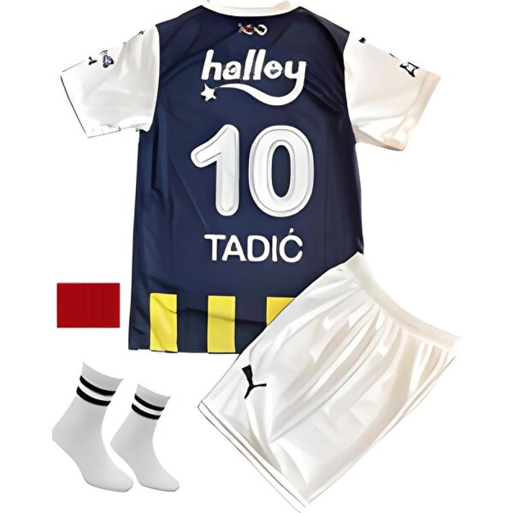 Mega Fusion Fenerbahçe Tadıc Sarı-Lacivert Fb Çocuk Takım Forması Şortlu, Bileklik ve Çorap Hediyeli Futbol Malzemeleri Fiyatı