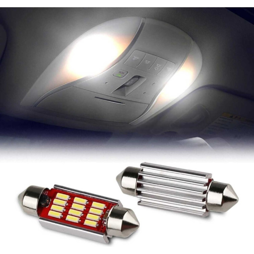 Mega Oto Market 39MM Sofit LED Canbus İç Aydınlatma ve Plaka Lamba T10 2 Adet Enerji Tasarruflu Ledli Lambalar Fiyatı