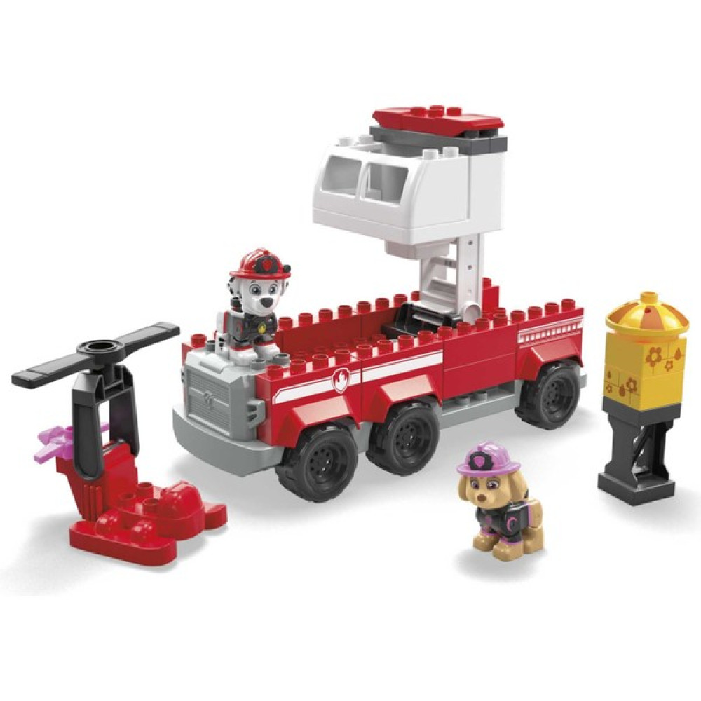Mega Paw Patrol Marshall'In Büyük İtfaiye Aracı, Marshall ve Skye Figürlerini ve 33 Küçük Yapı Bloku ile Parçayı İçerir, 3 Yaş ve Üzeri Hhn05 Legolar ( Yapım Oyuncakları ) Fiyatı