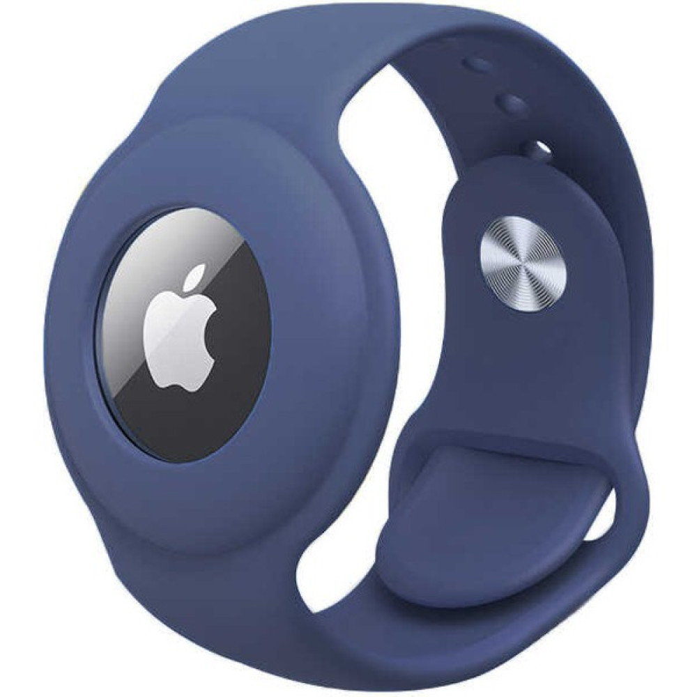 Megafox Apple Airtag Kordon Silikon Yumuşak Soft Yüzey Esnek Airtag Bileklik - Alaska Mavi Giyilebilir Teknoloji Aksesuarları Fiyatı