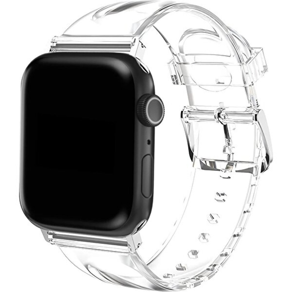 Megafox Apple Watch Seri 2/3/4/5/6/7/8/se Şeffaf Renksiz Yumuşak Silikon Kordon 38-40-41 mm Uyumlu Giyilebilir Teknoloji Aksesuarları Fiyatı