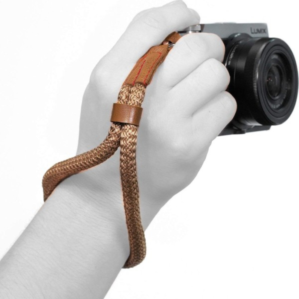 Megagear MG942 Cotton Kamera El Bilek Kayışı Tüm Kameralar Için Güvenlik Küçük 23 cm - Kahverengi Çantalar Fiyatı