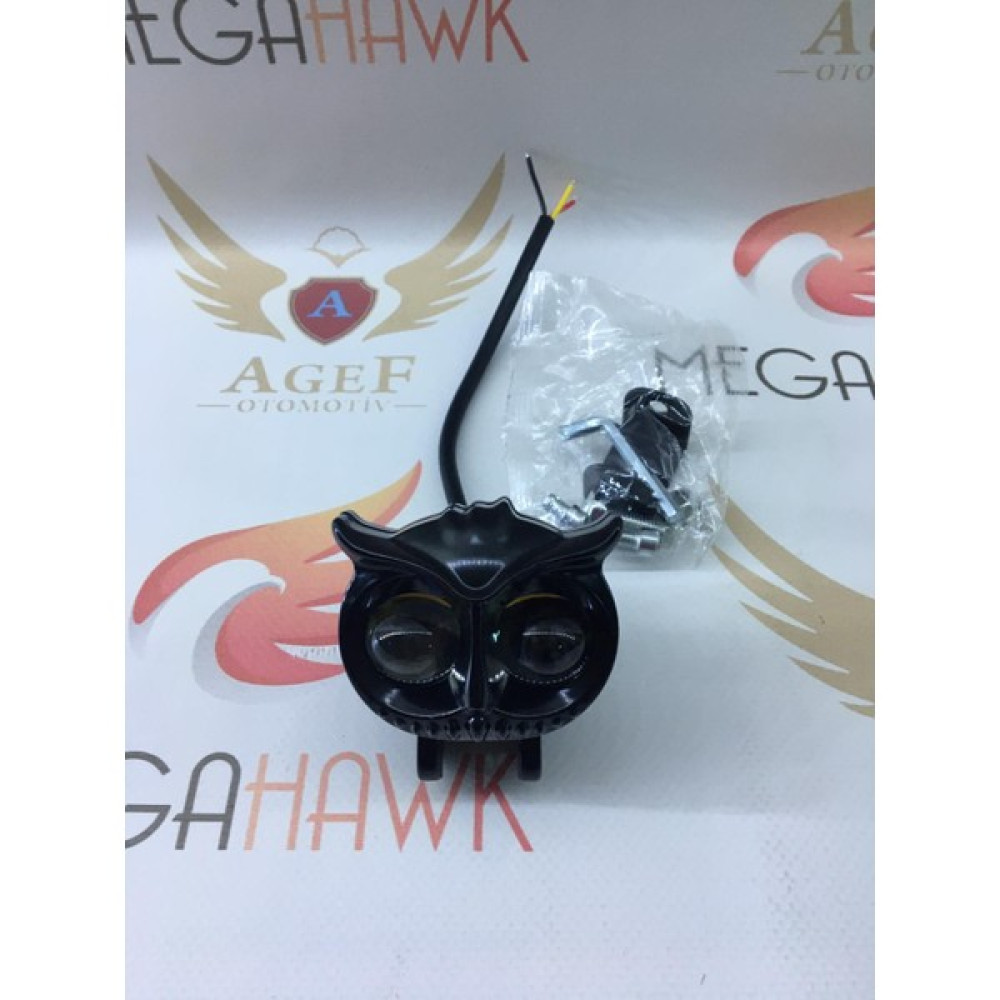 MEGAHAWK Off-Road / Motorsiklet Baykuş LED Turuncu Beyaz 12-80V Oto Boyaları Fiyatı