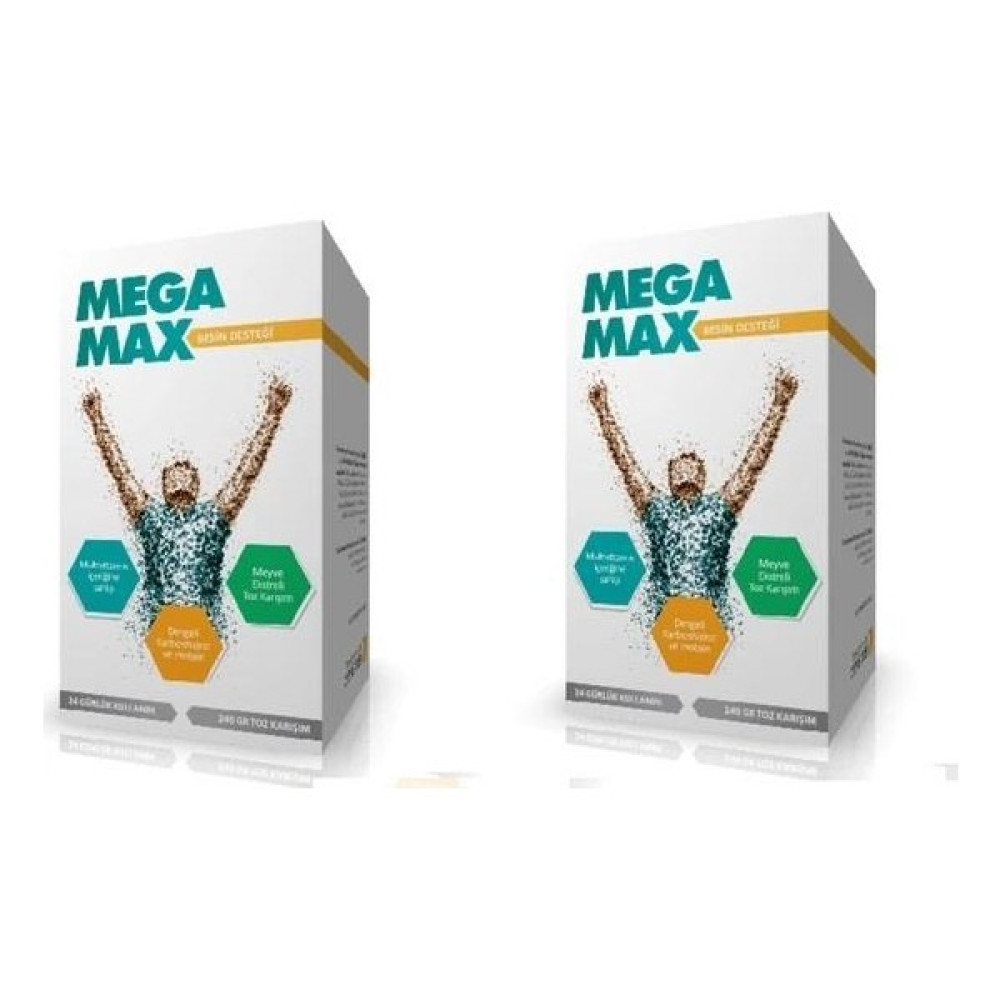 Megamax Besin Desteği 240 gr 2 Adet Protein Tozları Fiyatı