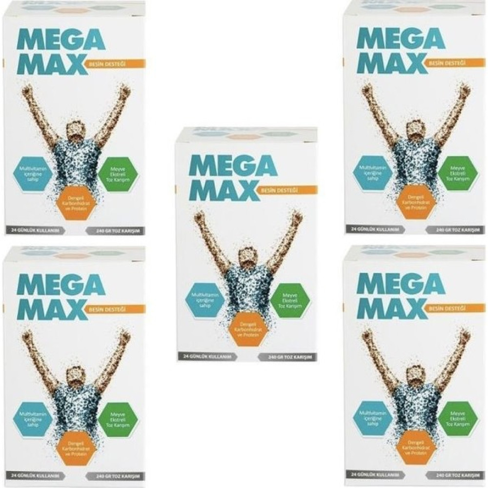 Megamax Besin Desteği 240 gr 5 Adet Oto Boyaları Fiyatı