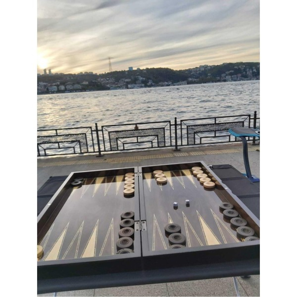 Megame Ahşap Pullu Tavla, Ahsap Tavla, Star Oyun Aletleri, Ceviz Tavla, Lüx Cilalı Tavla Tavla Fiyatı