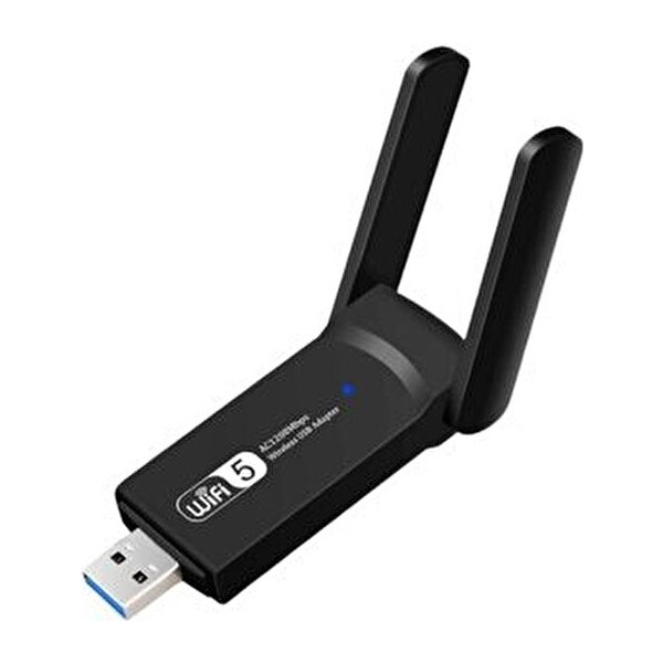 Megamus AC1300 Mbps Çift Antenli Kablosuz Wifi Alıcı Modem USB 3.0 Yüksek Hızlı Adaptör Router Fiyatı