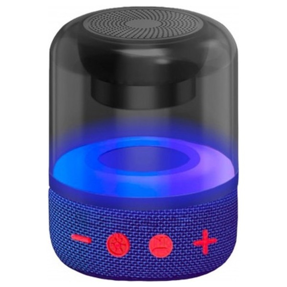 Megamus Kablosuz Hoparlör Bluetooth Rgb Işıklı Wireless Speaker F08 Taşınabilir Ses Bombası - Mavi Bluetooth Hoparlör Fiyatı