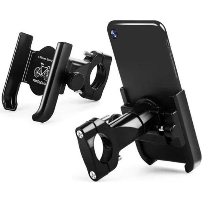 Megamus Metal Gidon Bağlantılı Motosiklet Bisiklet Scooter Telefon Tutucu Navigasyon Ayarlanabilir Genişlik,pratik - MM-03-H1 Bisikletler Fiyatı