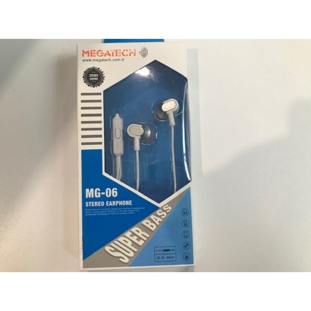 Megatech Mg-06 Beyazı Mikrofonlu Kulaklık Kulak Üstü Kulaklık Fiyatı