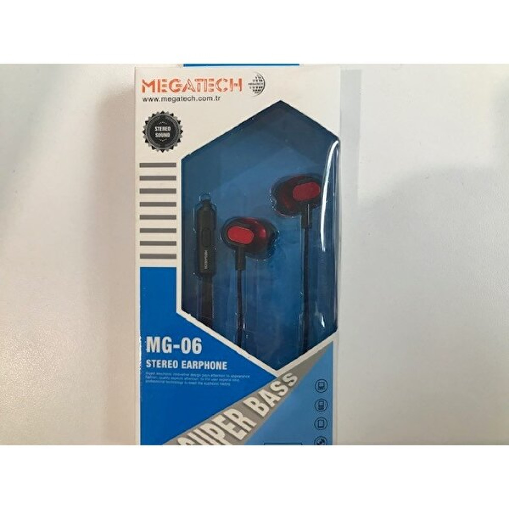Megatech Mg-06 Kırmızı Mikrofonlu Kulaklık Kulak Üstü Kulaklık Fiyatı