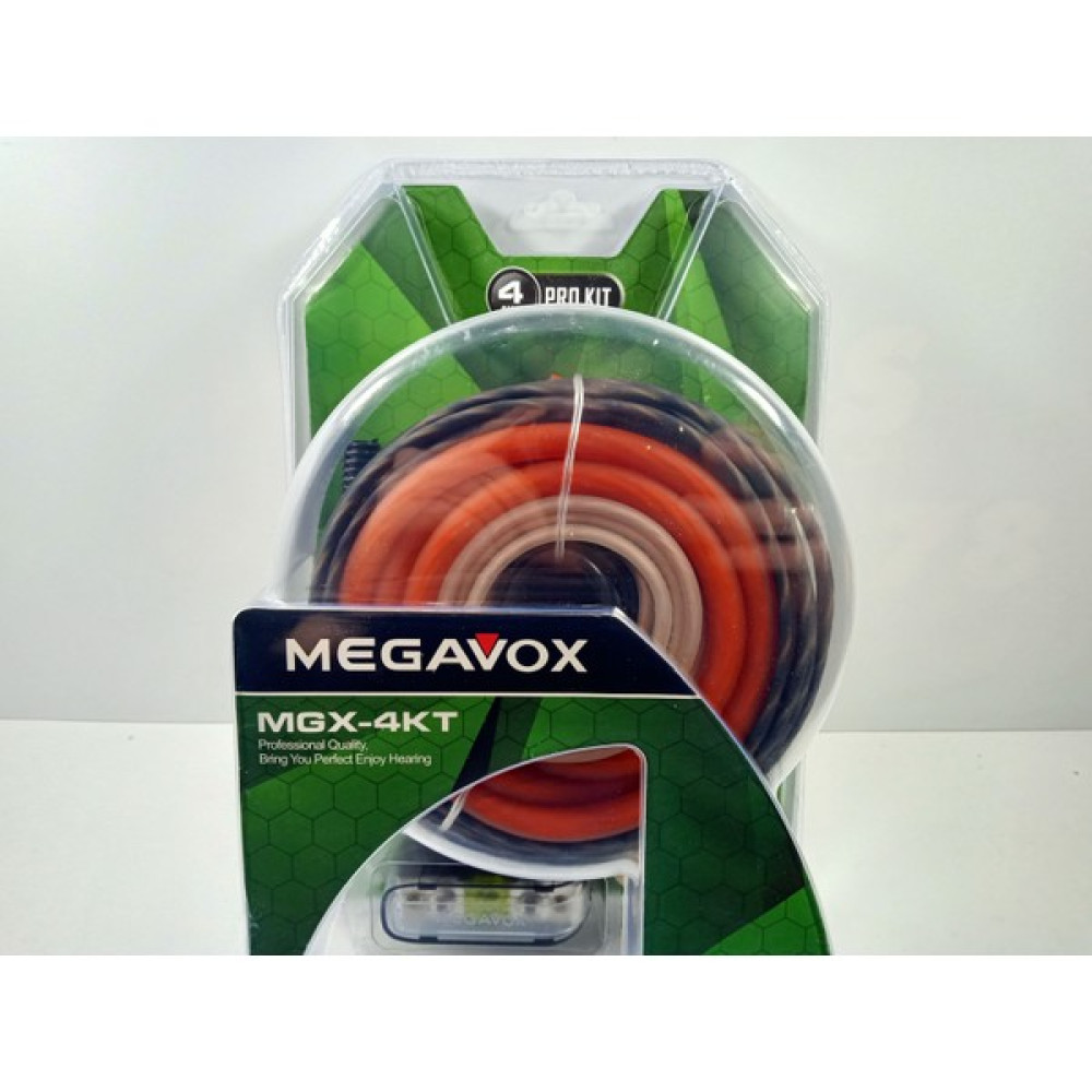 megavox 4ga Amfi Kablo Seti Kaliteli – Profesyonel Anfi Kablosu Seti 4ga Oto Hoparlörleri & SubWoofer Fiyatı