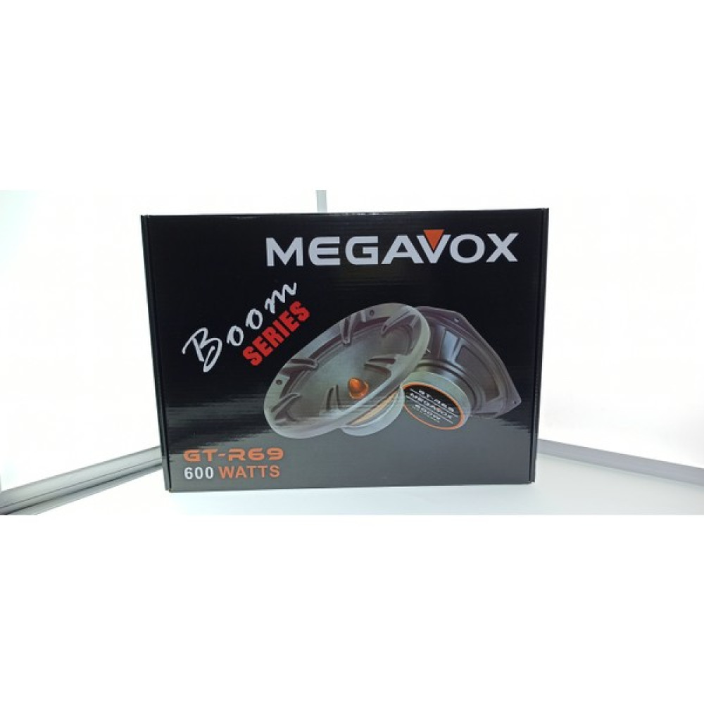 Megavox GT-R69 Onal Mıdrance Oto Hoparlör 600W 100RMS Boom Series Oto Boyaları Fiyatı