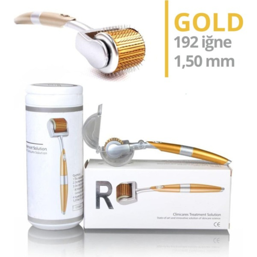 Megaw 192 Iğne Gold Dermaroller 1,5 mm Roll Cilt & Yüz Temizleme Cihazları Fiyatı