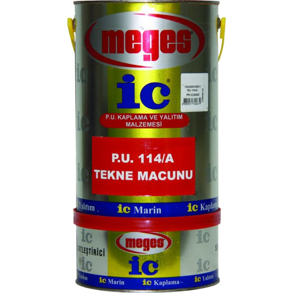 Meges Pu 114/A Tekne Macunu (Takım) 1 kg Boya Malzemeleri Fiyatı