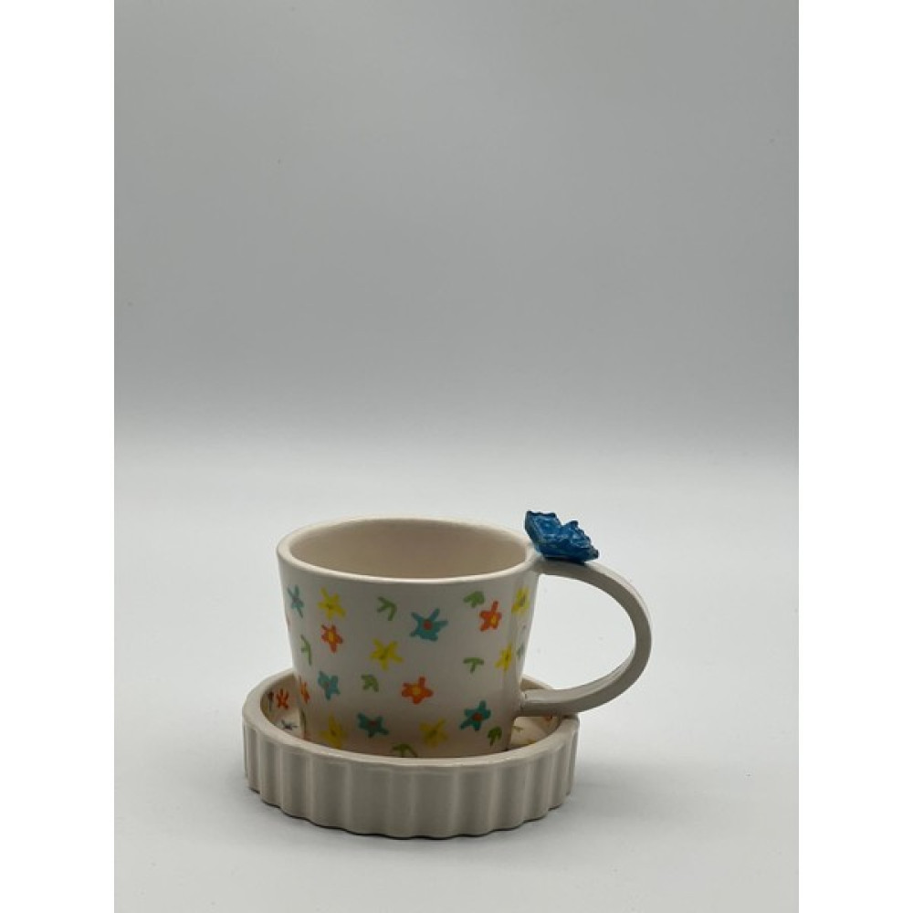 Megg Kelebek Desenli Mug - 1 lt - 1000 Adet - Krem Oto Boyaları Fiyatı