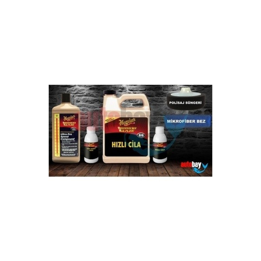 Meguiars 101 Pasta 66 Cila Seti Bölünmüş 100ML Oto Bakım & Temizlik Ürünleri Fiyatı