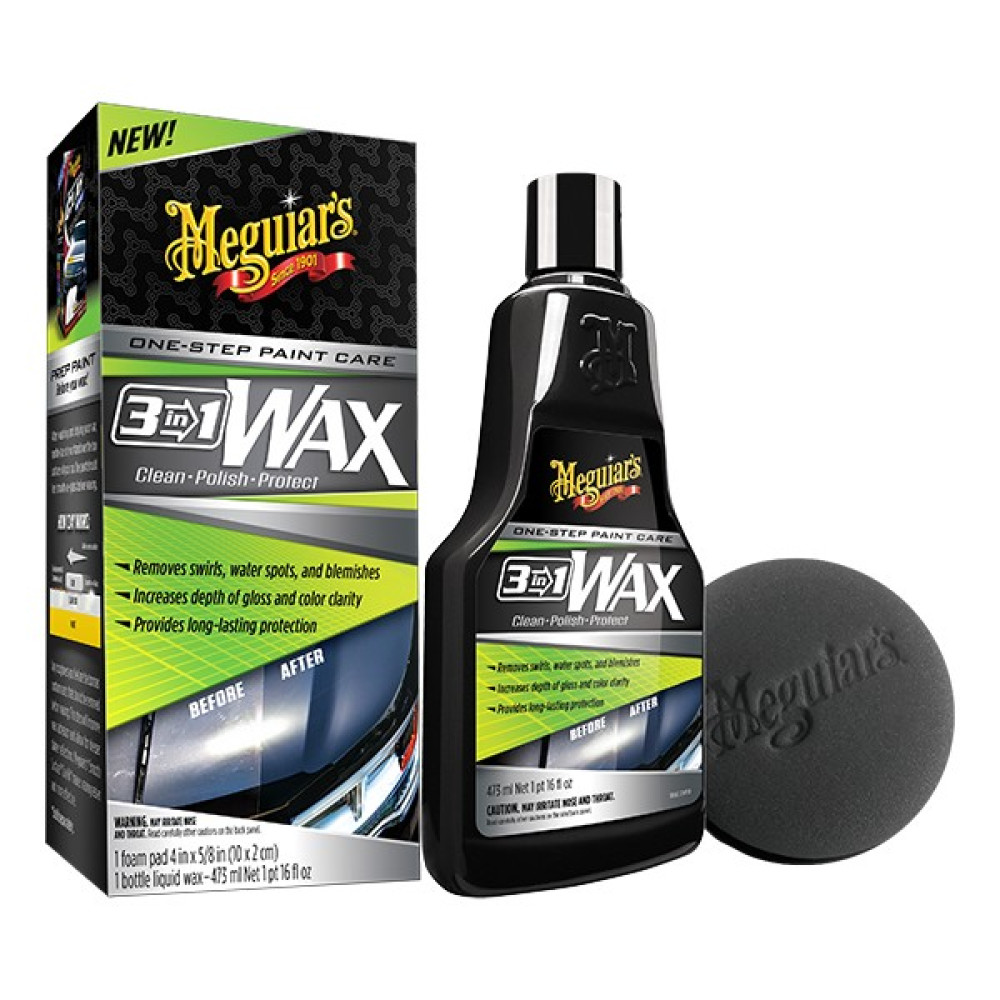 Meguiars G-191016 - 3 In 1 Temizleyici / Cila / Koruma (473 Ml.) Oto Çizik Giderici Fiyatı