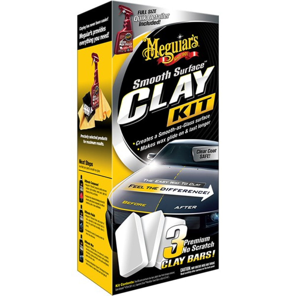 Meguiars Smooth Surface Clay Kit Kil Seti V2.0 Oto Genel Temizlik Fiyatı