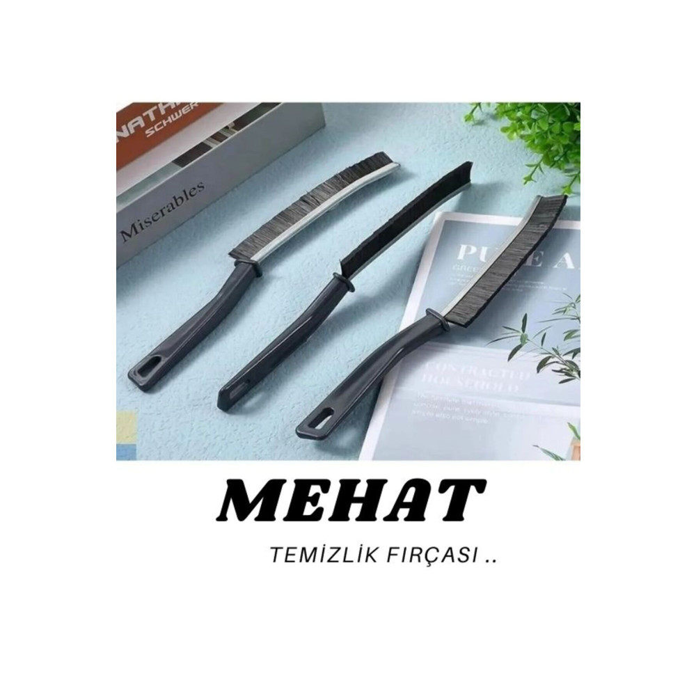 Mehat 3 ADET Çok Amaçlı Multi İnce Temizlik Fırçası Derz Arası Banyo Mutfak Lavabo Detay Temizleme Fırçası Deterjan ve Temizlik Ürünleri Fiyatı