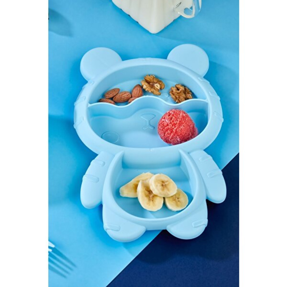 Mehat Icon Baby 4 Paçra Figürlü Tabak Çocuk Çatal Kaşık Kase Mama Seti Mavi Çatal / Kaşık / Bıçak Takımları Fiyatı