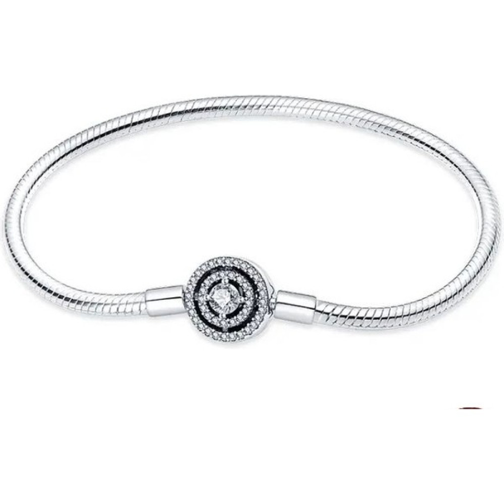 Mehda Taki 925 Ayar Gümüş Pandora Bileklik - 19 cm Gümüş Bilezik Fiyatı