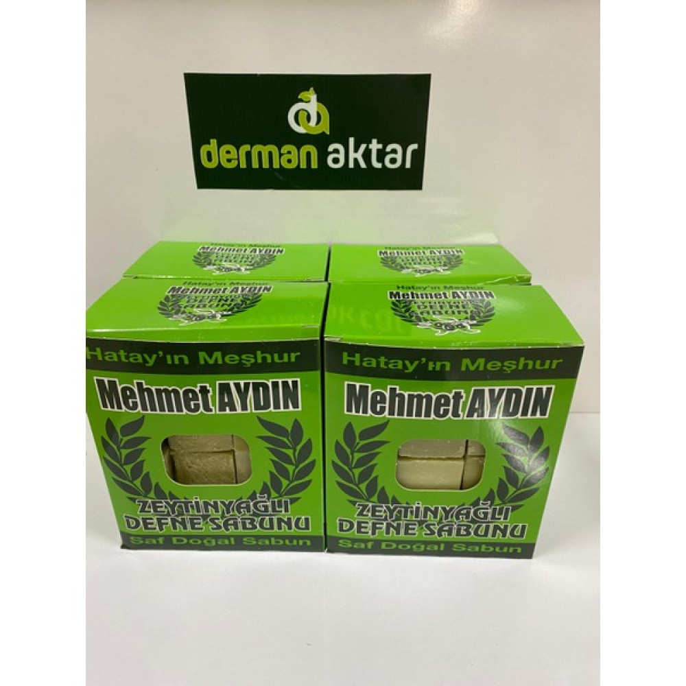 Mehmet Aydın 4 Paket Zeytinyağlı Defne Sabunu - 1 Sabunlar Fiyatı