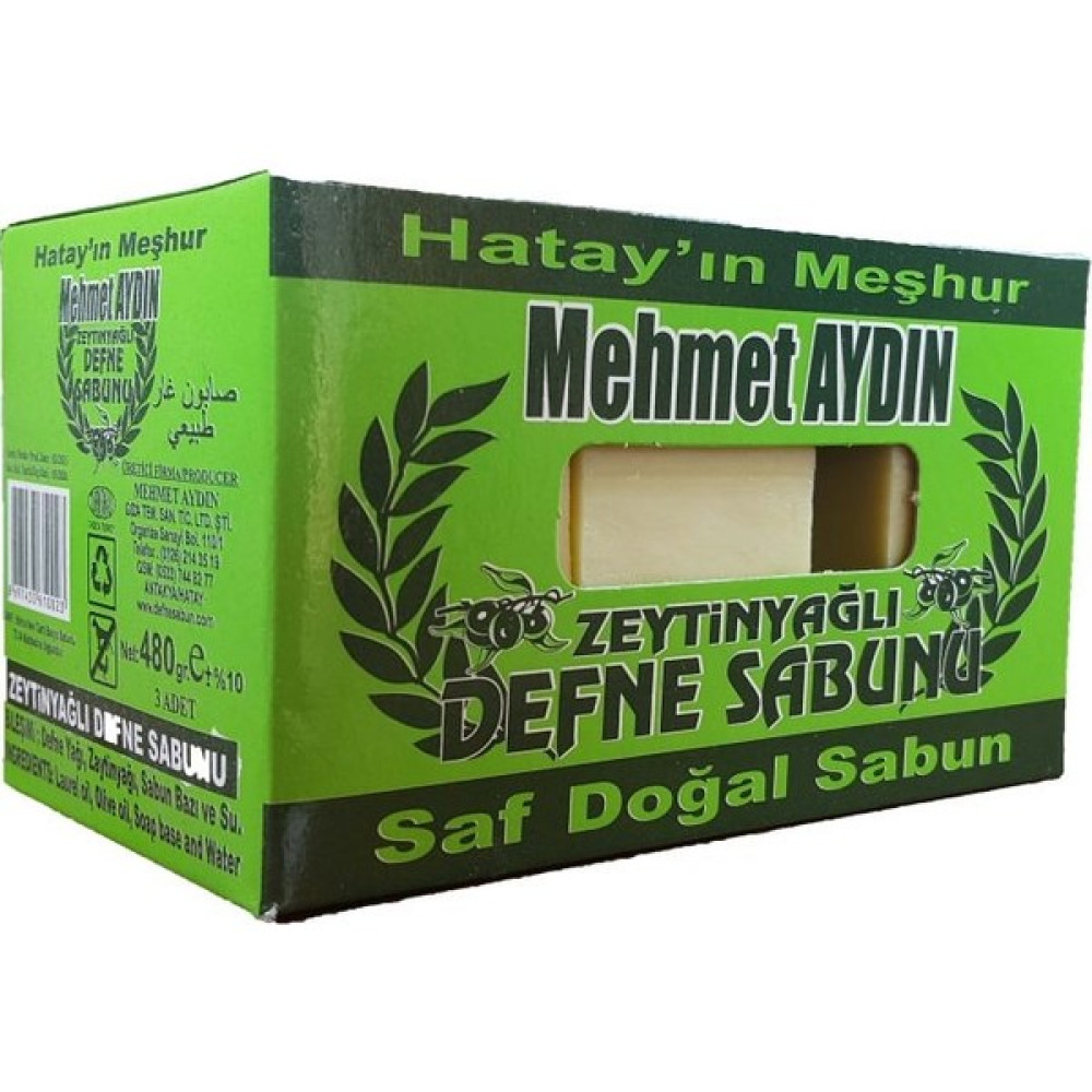 Mehmet Aydın Zeytinyağlı Defne Sabunu 480 gr Sabunlar Fiyatı