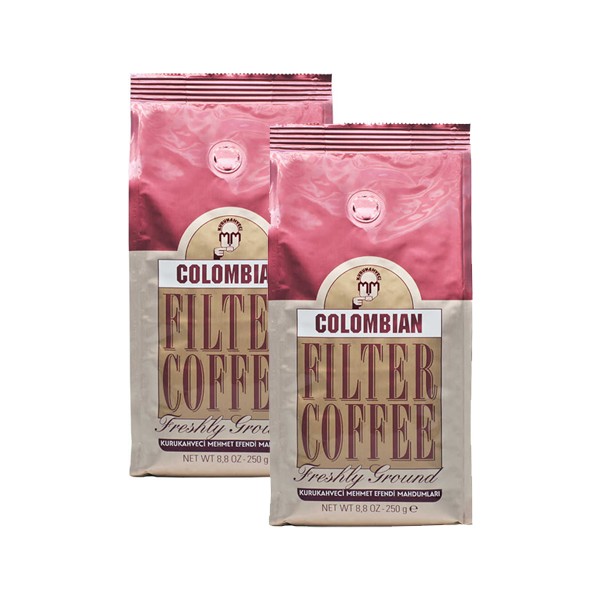 Mehmet Efendi Colombian Filter Coffee 250 gr x 2'li - 500 gr Kahve Fiyatı
