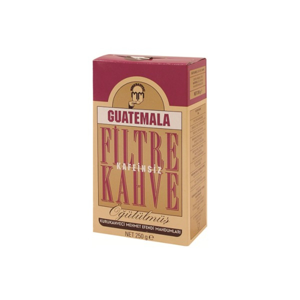Mehmet Efendi Guatemala Filitre Kahve 250 gr (Kafeinsiz) Kahve Fiyatı