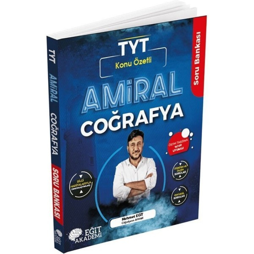 Mehmet Eğit Tyt Coğrafya Amiral Konu Özetli Soru Bankası Kaynak Kitapları Fiyatı