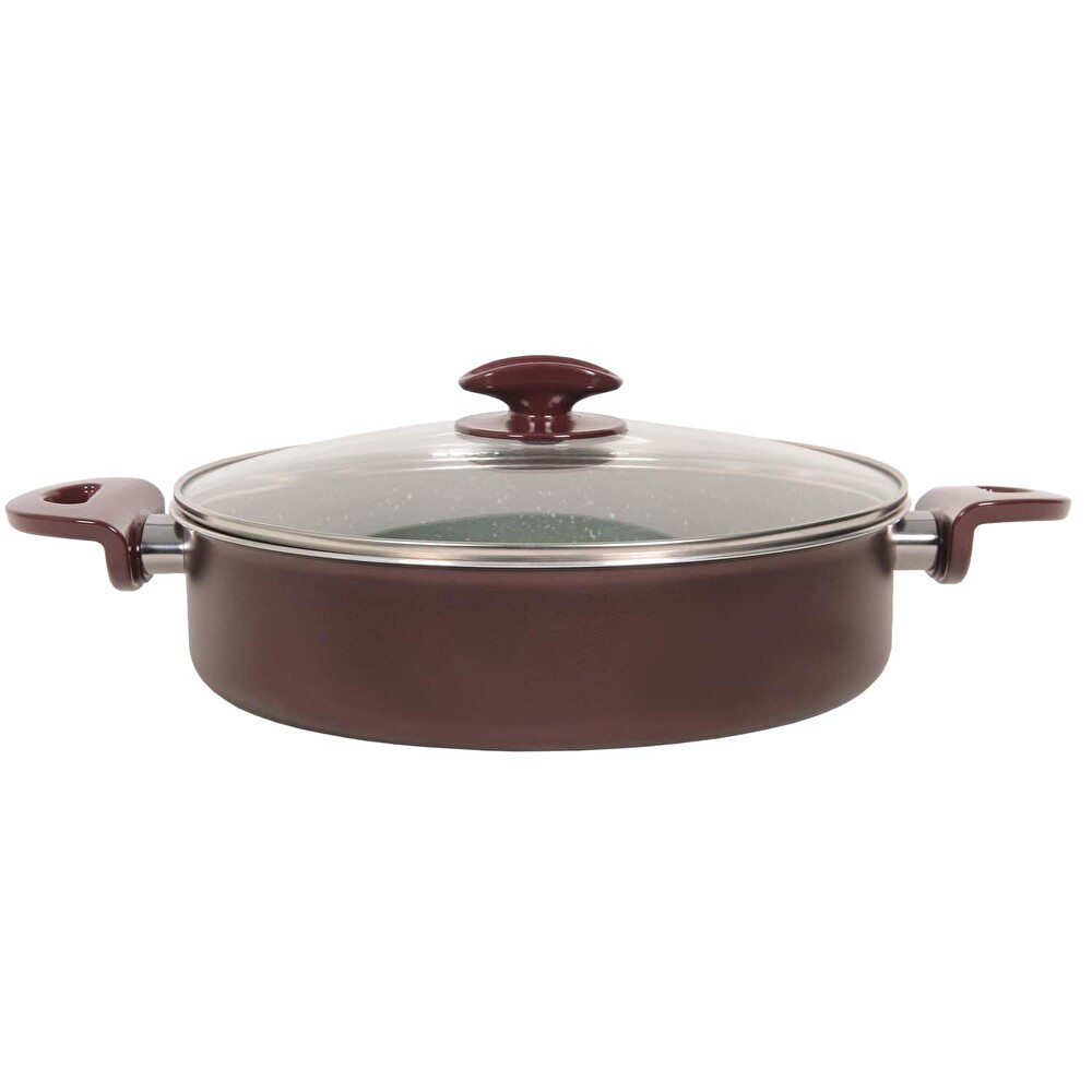 Mehtap 24 cm Bordo Granit Karnıyarık Tenceresi Tencere / Tava Setleri Fiyatı
