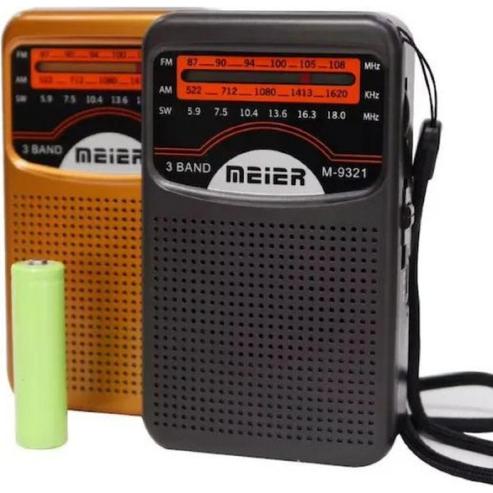 Meier M-9321 Fm Cep Radyosu - Renkli Alarmlı Saatler & Radyolar Fiyatı