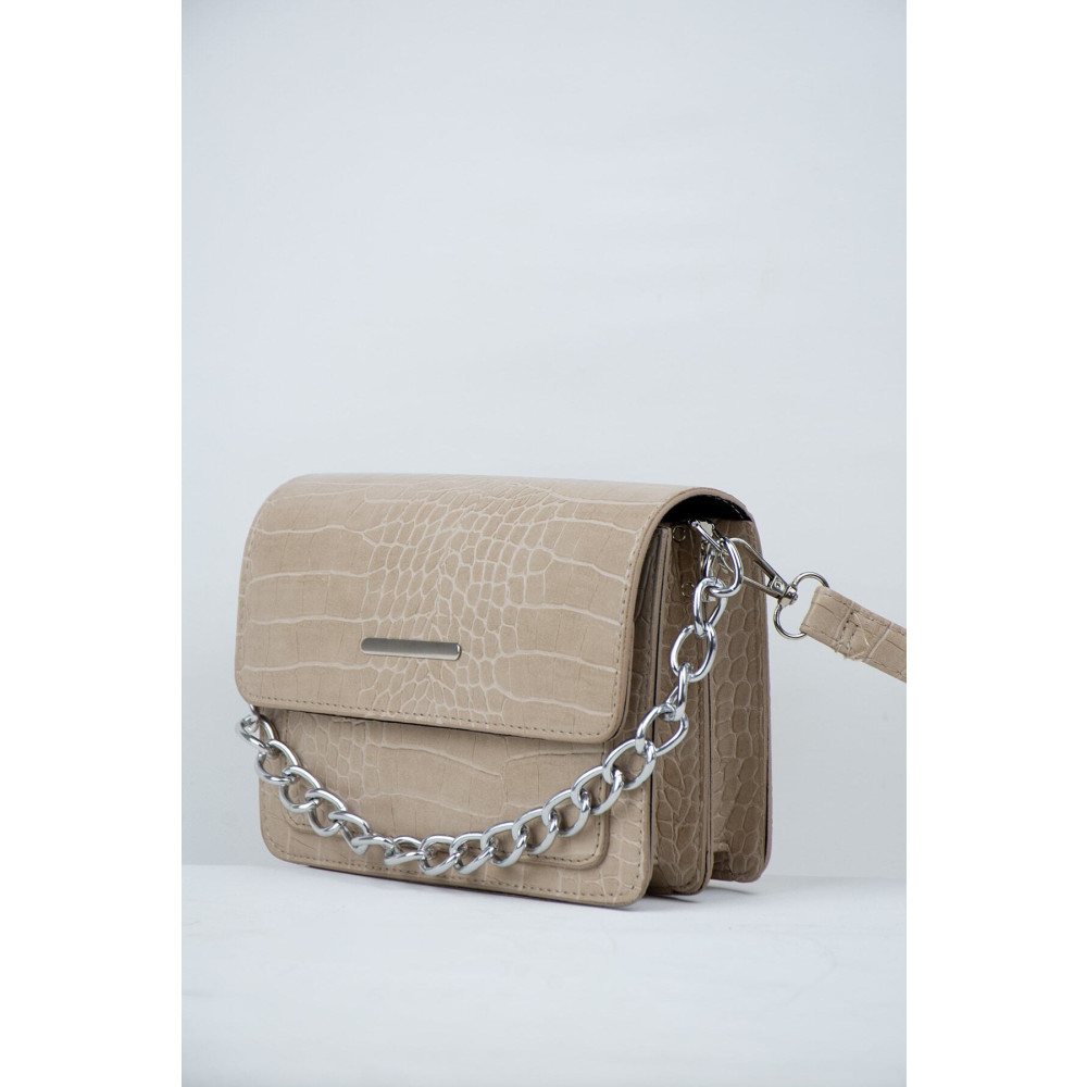 MEİZEN Vizon Kadın Timsah Desenli Clutch Baget Zincir Askılı Çanta Unisex Çanta & Cüzdan ve Seyahat Çantaları Fiyatı