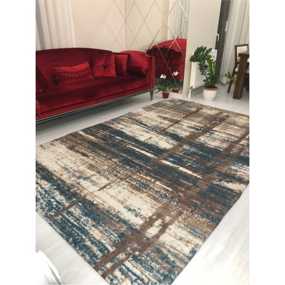 Meka Yakut Model Ipek Kadife Lastikli Halı Örtüsü - 155 x 230 cm - Renkli Salon & Oturma Odası Tekstili Fiyatı