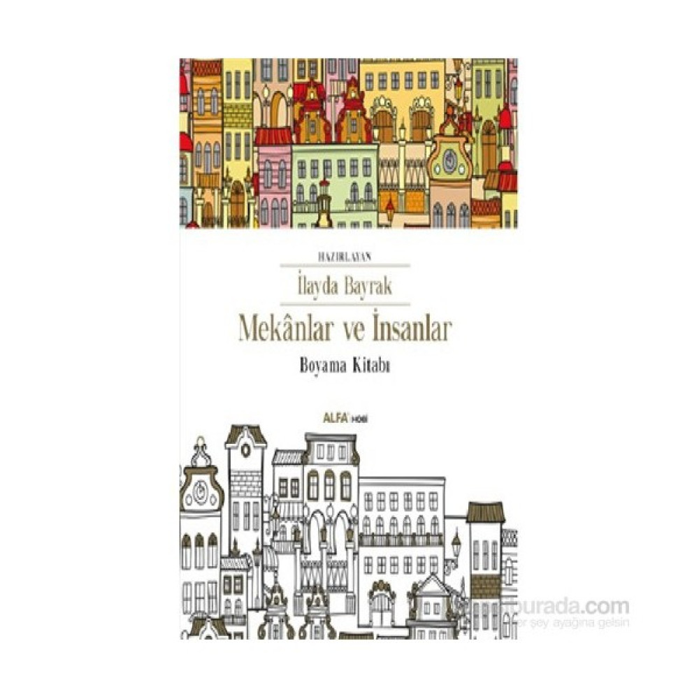 Mekânlar Ve İnsanlar Boyama Kitabı-İlayda Bayrak Puzzle & Aksesuarları Fiyatı