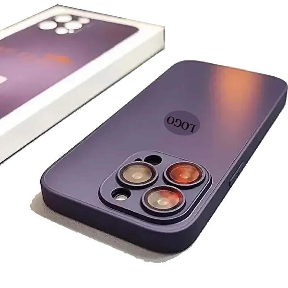 Meks Apple iPhone Uyumlu Ag Glass Buzlu Lens Korumalı Cep Telefonu Kılıfı Yeni 11 Serisi - Derin Mor - iPhone 11 Cep Telefonu Kılıfı Fiyatı