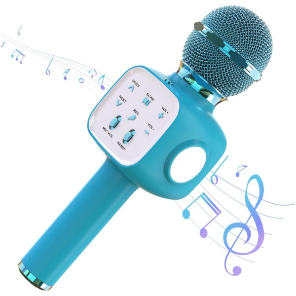 Meks Eğlenceli Karaoke Mikrofonu - Çocuklar Için Diğer Fiyatı