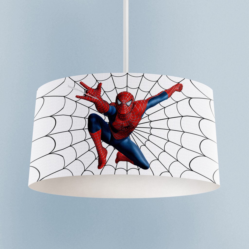 Mekta Home Bebek ve Çocuk Odası Ağ ve Spiderman Desenli Avize - Renkli - 1 Avize Fiyatı