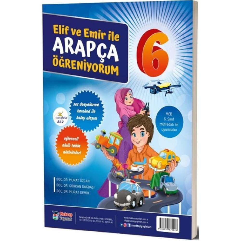 Mektep Yayınları Elif ve Emir Ile Arapça Öğreniyorum 6. Sınıf Yabancı Dil Öğretici Kitaplar ve Eğitim Setleri Fiyatı