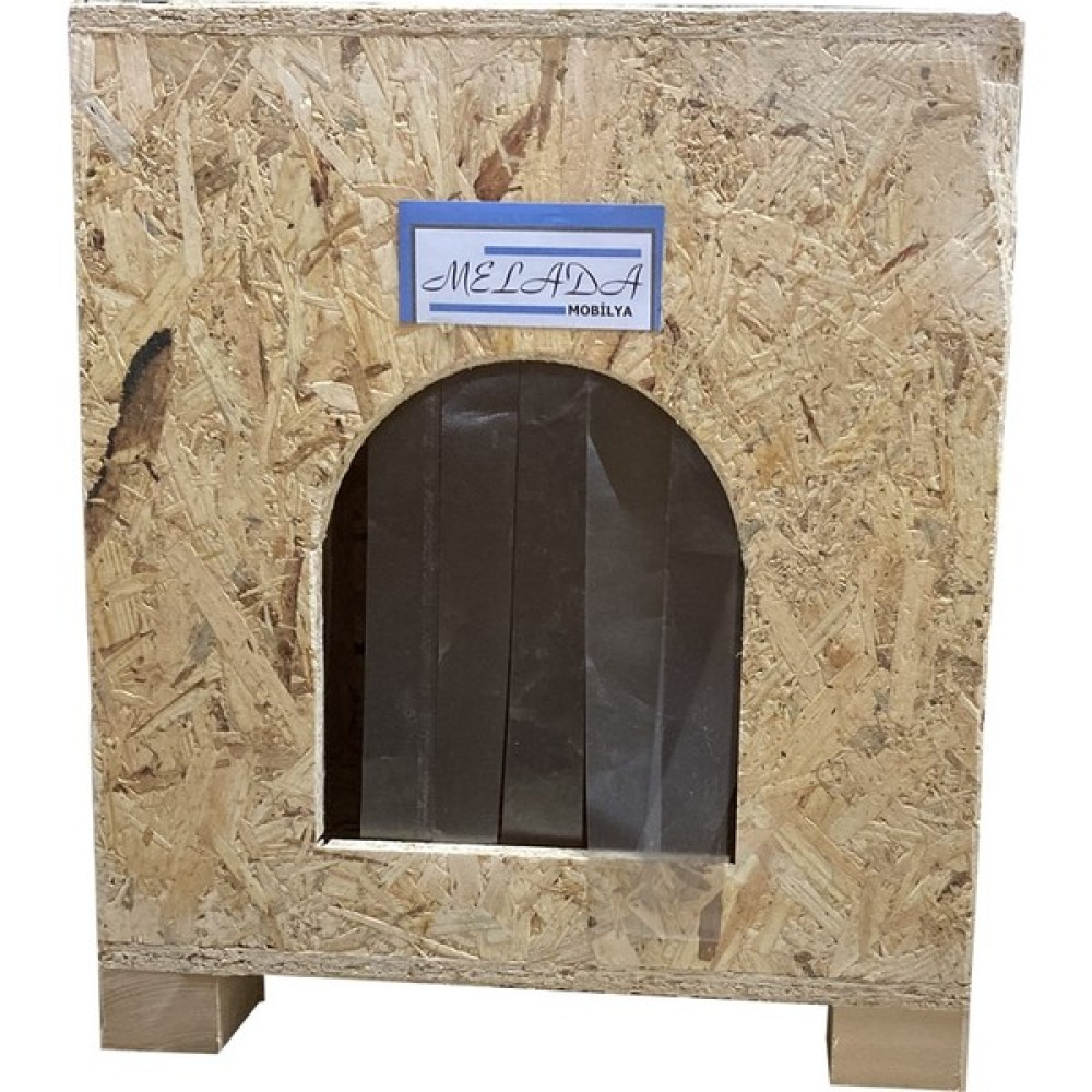 Melada Kedi Evi Dış Ortam Uygun Ahşap Kedi Evi Osb 40X37X34 cm Evcil Hayvan Ürünleri Fiyatı