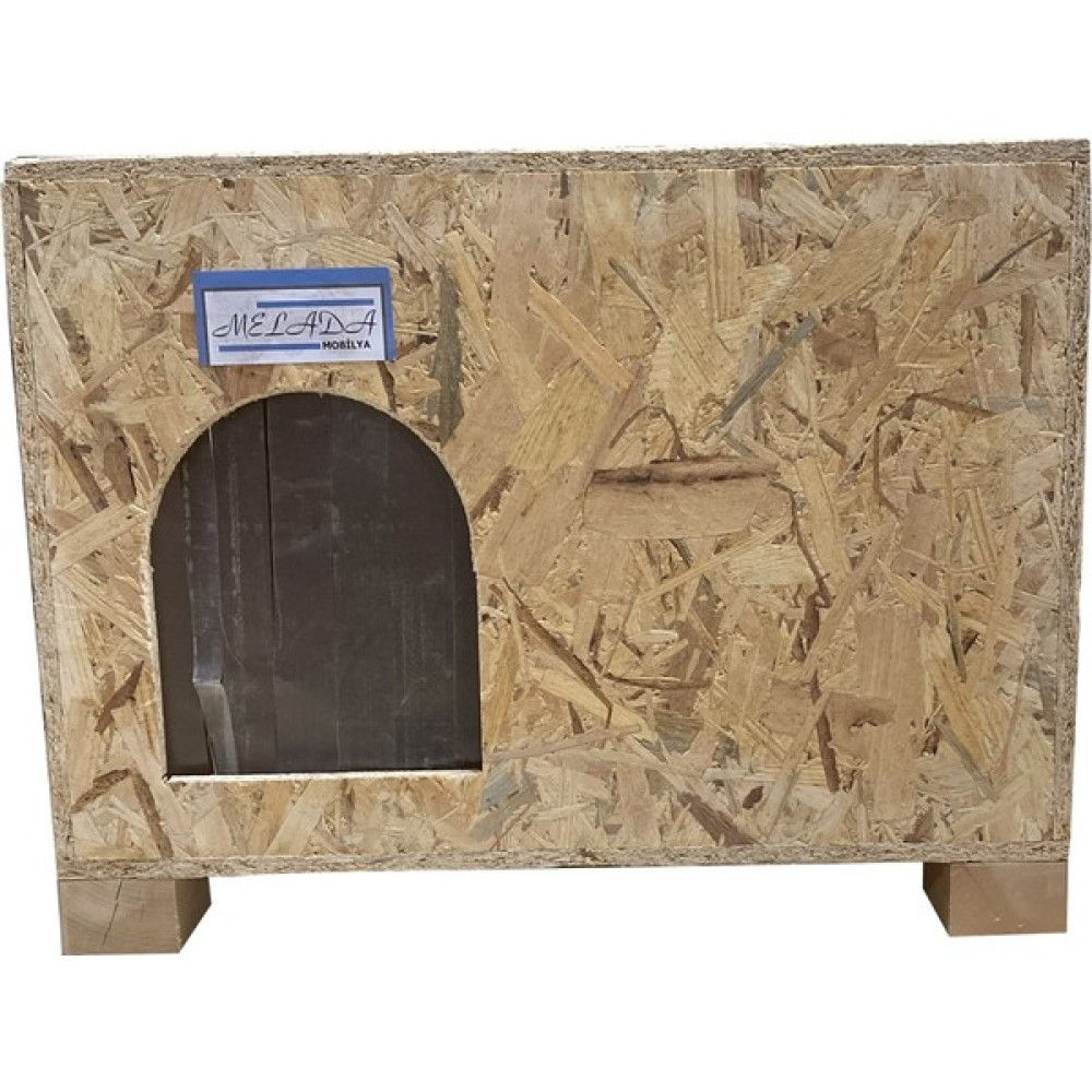 Melada Mobilya Lüx Ahşap Kedi Kulübesi, Yalıtımlı, Çok Büyük (Xl) 53X41X35 Cm, Rüzgar Siperi, Dış Mekan Kedi Evi Evcil Hayvan Ürünleri Fiyatı