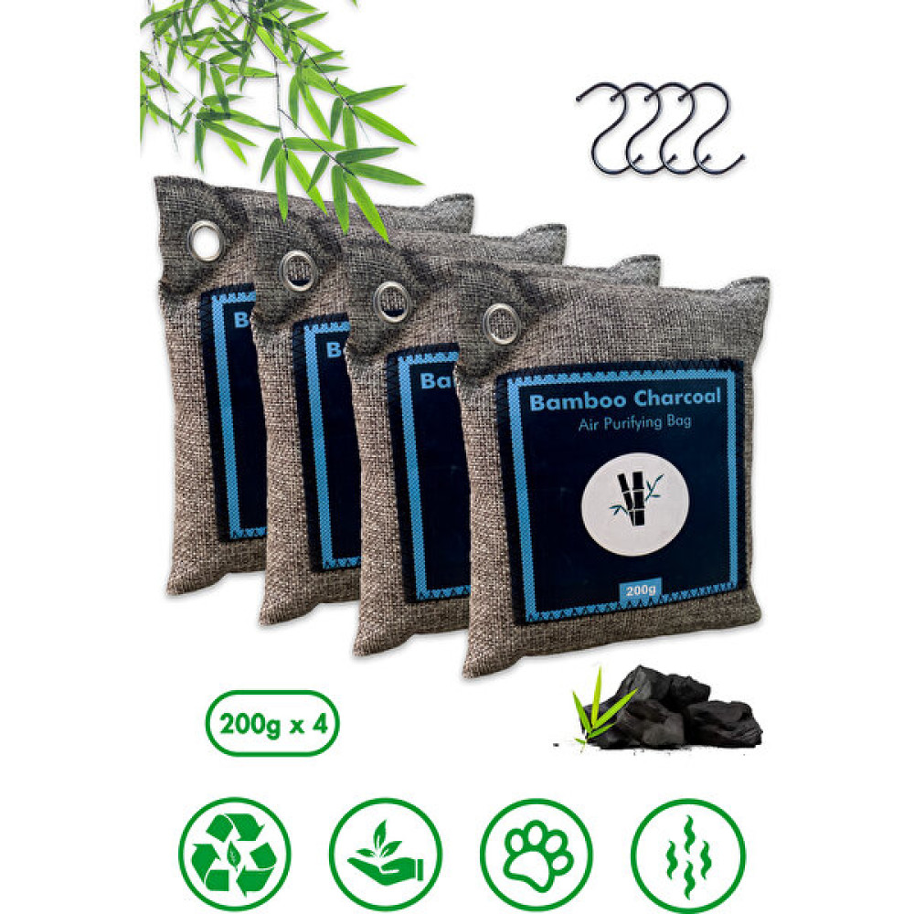 Melanistic Aktif Karbon Hava Temizleyici - 4 Adet 200 gr Oda Kokusu Fiyatı