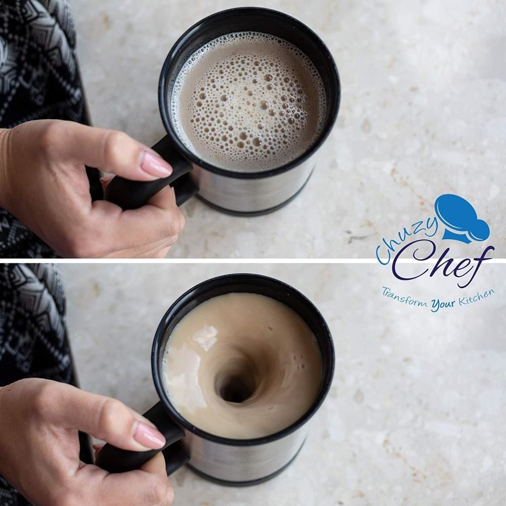 Melek Store Karıştırıcı Özellikli Mikser Kupa Bardak Self Stirring Mug Mikserler Fiyatı