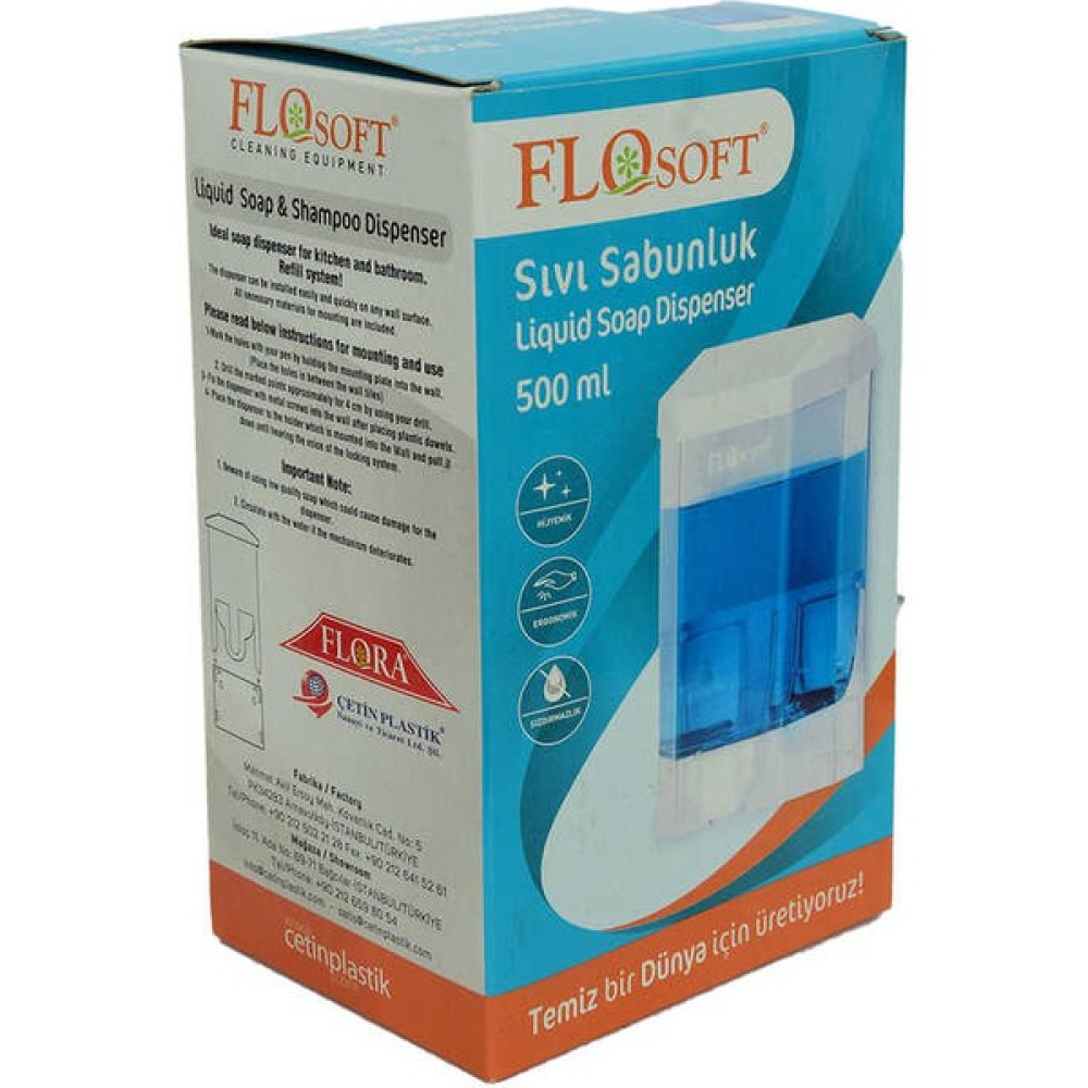 Melek Store Sıvı Sabunluk ve Şampuan Makinası Şeffaf Renk 500 ml Hacimli Oto Boyaları Fiyatı