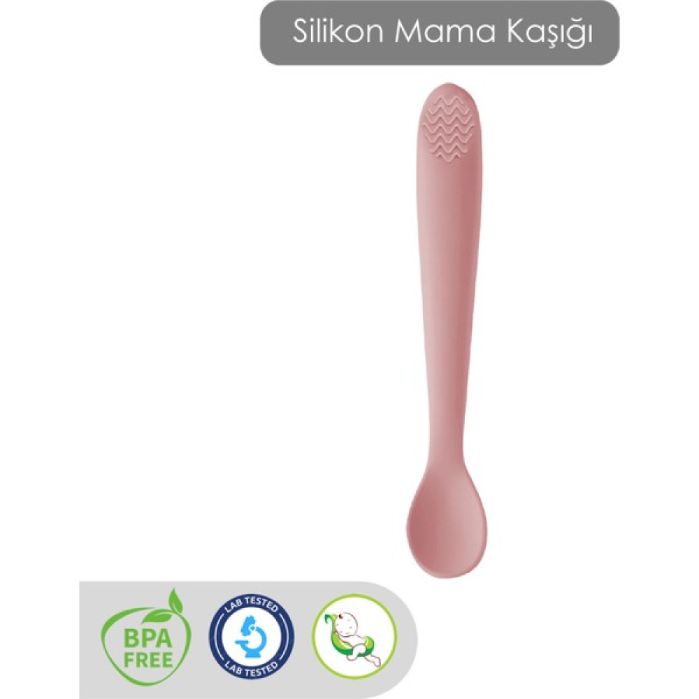 Meleni Baby Diş Kaşıyıcı Bebek Mama Kaşığı - Silikon Mama Kaşığı - Pembe Oto Boyaları Fiyatı