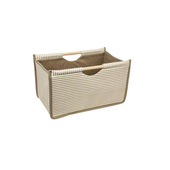 Meleni Home 30 x 17 x 15 cm Kahverengi 2 Adet Tahta Saplı Mini Düzenleyici Kutu