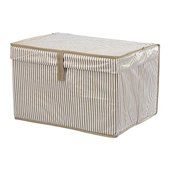 Meleni Home 40 X 30 X 26 Cm Kahverengi 5 Adet Kapaklı Çok Amaçlı Hurç Saklama Kutusu