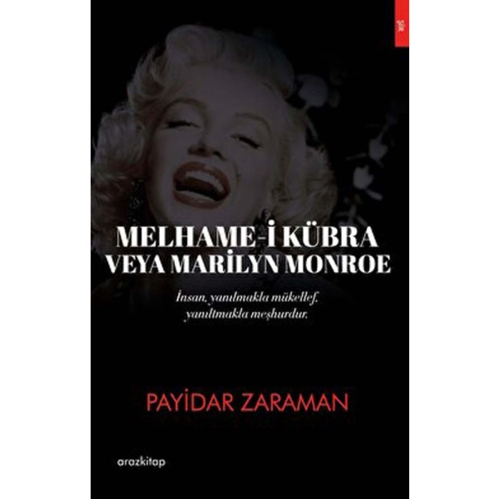 Melhame-I Kübra Veya Marilyn Monroe - Payidar Zaraman Şiir Kitapları Fiyatı