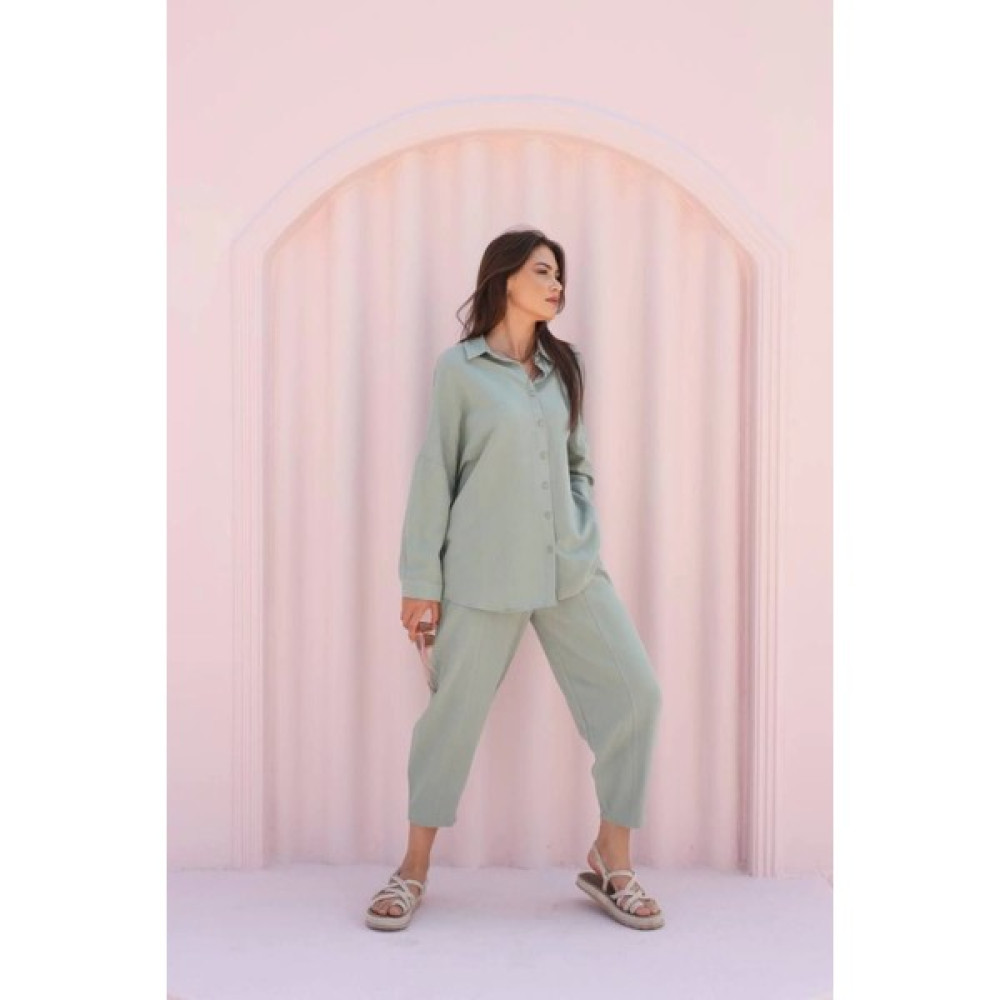 Melike Bakar Boutique Keten Şalvar %100 Pamuk Baggy Pantolon Kadın Pantolon Fiyatı